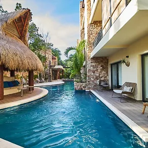Premium Condo With Private Terrace And Pool View Apartamento Tulum